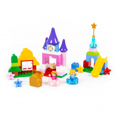 Конструктор Макси Весёлая принцесса (70 элементов) — Полесье Россия